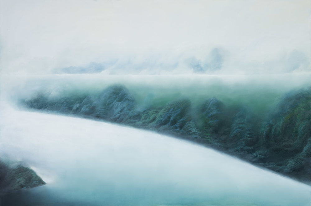 Winter 3 olio su tela cm 100 x 150